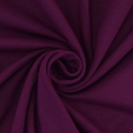 violet foncé | Tissu jersey de coton uni, violet foncé