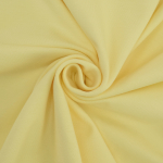 jaune clair | Tissu jersey de coton uni, jaune clair