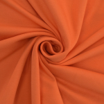 orange clair | Tissu jersey de coton uni, orange clair