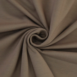 taupe clair | Tissu jersey de coton uni, taupe clair