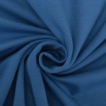 korenblauw  | Katoenjersey uni, korenbloemblauw