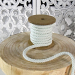 pastel mint | Katoenen koord, 1 cm, pastel mintgroen