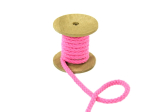 pastelfuchsia | Katoenen koord 8 mm, pastelfuchsia