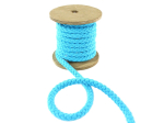 turquoise | Cordon de serrage coton 8mm/ cordon sweat, turquoise