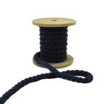 marine | Baumwollkordel gedreht, 8 mm, marine