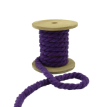 violett | Baumwollkordel gedreht, 8 mm, violett