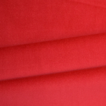 rood | Katoenfluweel uni rood