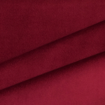 lie de vin | Tissu velours de coton uni, lie de vin