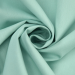menthe clair | Tissu coton popeline, menthe clair