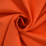 oranje | Popeline katoen, oranje