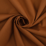 terracotta | Popeline katoen, terracotta