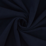 bleu marine | Tissu coton brut naturel cottage Vintage, marine