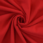 rouge | Tissu coton brut naturel cottage Vintage, rouge