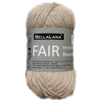 beige | Pelote de laine coton recyclé & viscose BellaLana FAIR, 50g, beige