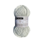 gris clair | Pelote de laine à feutrer laine vierge BellaLana, 50g, gris clair