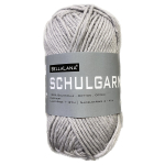 gris clair | Pelote de laine 100% coton BellaLana Schulgarn, 50g, gris clair
