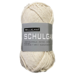 naturel | Pelote de laine 100% coton BellaLana Schulgarn, 50g, naturel