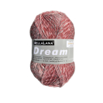 rouge | Pelote de laine acrylique &  polyester BellaLana Dream, 100 g, rouge