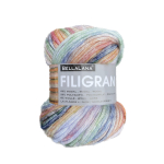 vert-bleu | Pelote de laine modal BellaLana Filigran, 100g, vert-bleu