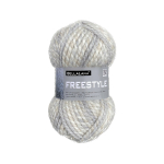 lichtgrijs | BellaLana Wolle Freestyle 100gr. , licht grijs