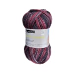 baies | Pelote de laine à chaussettes laine vierge & polyamide BellaLana Gute Laune 100gr, baie