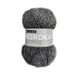 anthracite chiné | Pelote de laine & polyacrylique BellaLana Nordkap 100g, anthracite chiné