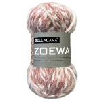 rouge | Pelote de laine douce polyacrylique BellaLana ZOEWA, 50g, rouge