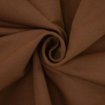 marron | Tissu viscose bengaline, marron