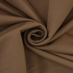 marron clair | Tissu viscose bengaline, marron clair