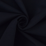bleu marine | Tissu viscose bengaline, bleu marine