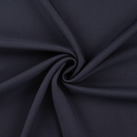 marineblauw | Gabardine Bi-elastisch uni, marineblauw