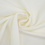 blanc cassé | Tissu gabardine bi stretch, blanc cassé