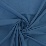 jeansblauw | Biologische katoenen jersey, jeansblauw
