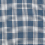 bleu | Tissu viscose mélangée jacquard Jiska, bleu