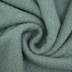 vieux menthe | Tissu bouclette uni, vieux menthe