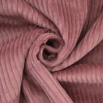 vieux rose | Tissu velours côtelé à grosses côtes, rose pâle