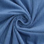 bleu moyen | Tissu velours côtelé à grosses côtes, bleu moyen