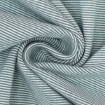 jeansblau | Bündchen Emma gestreift, jeansblau