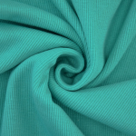 aqua | Bündchenstoff gerippt, aqua
