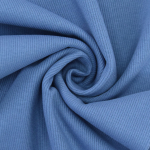 mittelblau | Bündchenstoff gerippt, mittelblau