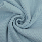pastellblau | Bündchenstoff gerippt pastellblau