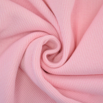 rosa | Bündchenstoff gerippt rosa