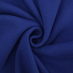 royalblau | Bündchenstoff gerippt royalblau