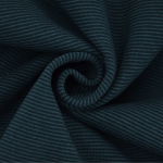 blauw-donkerblauw | Boordstof micro strepen liefde , blauw - donkerblauw