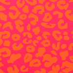 bright pink | Canvas Leopard, bright pink