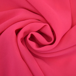 rose fuchsia | Tissu mousseline chiffon uni, fuchsia