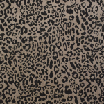 taupe | Corduroy stof luipaard, taupe