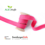 pink | Cord Me Albstoffe Flachkordeln 2 cm, pink