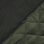 vert foncé | Tissu velours côtelé matelassé, vert foncé