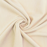 crèmekleurig | Corduroy effen, crèmekleurig